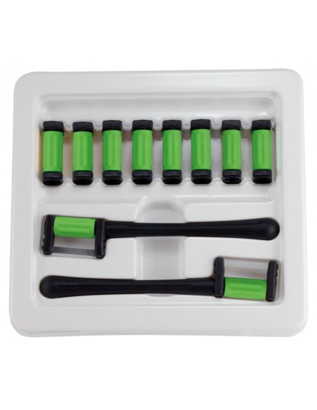 Fitstrip Tiras Abrasivas Diamantadas Doble Cara Grano Grueso/áspero, Verde Garrison