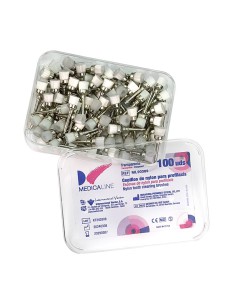 Cepillos Profilaxis Nylon Transparentes 100 uds. Medicaline