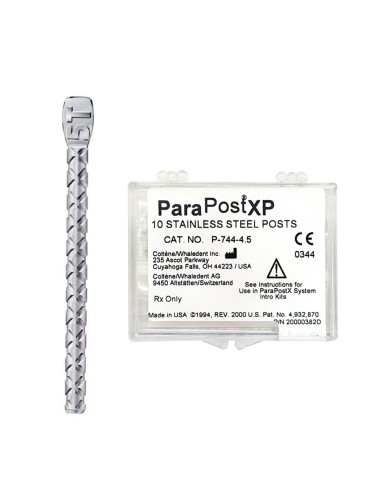ParaPost XP Pernos Cementado Pasivo Acero Inox Reposición 10 uds Coltène
