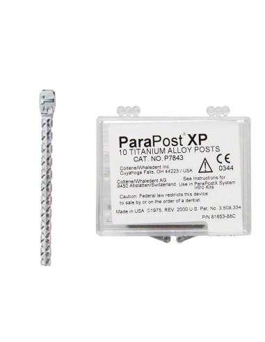 ParaPost XP Pernos Pasivos de Titanio Temporales Reposición 10 uds Coltène