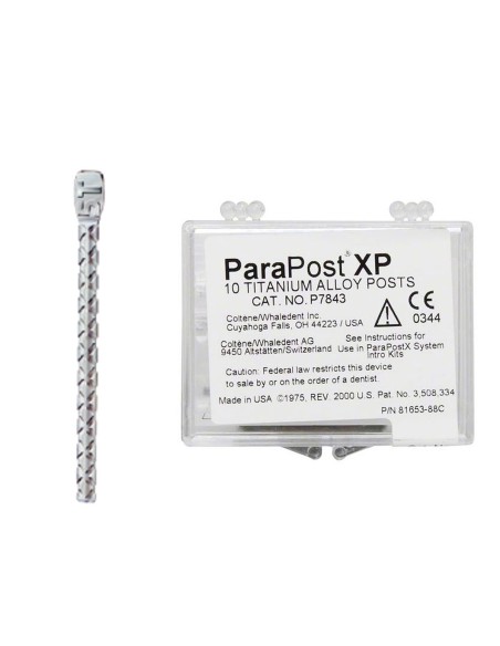 ParaPost XP Pernos Pasivos de Titanio Temporales Reposición 10 uds Coltène