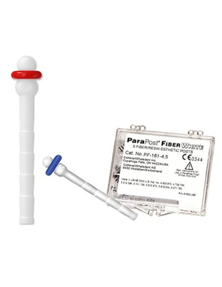 ParaPost Fiber White Pernos de Fibra Reposición 5uds Coltène