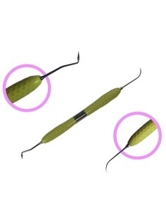 MS-Arte Fissura Instrumento de Modelado, Doble, Composite Masters 2