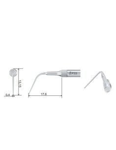 Punta P33 Woodpecker Perio para Ultrasonidos PT-A, PT-B, PT3 y PT5 2