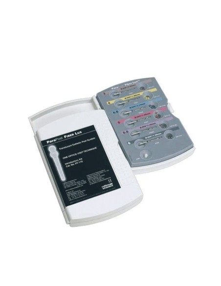 ParaPost Fiber Lux Pernos de Fibra Kit Intro 15 uds Coltène