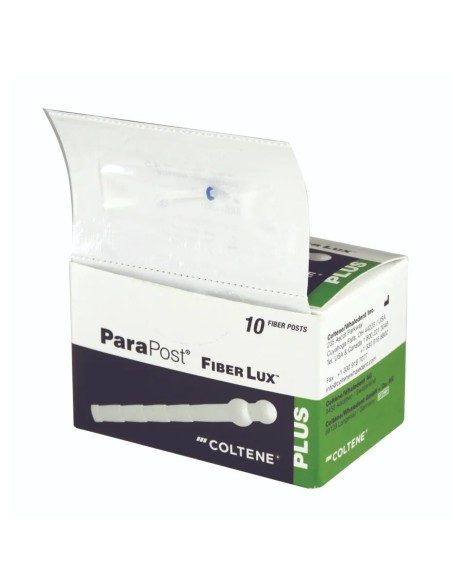 ParaPost Fiber Lux Pernos de Fibra Translúcida Tamaño 6 Reposición 10u Coltène
