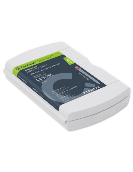 ParaPost Taper Lux Pernos Cónicos Fibra Translúcida Intro Kit 15 uds Coltène