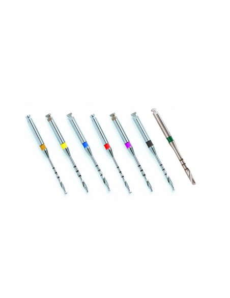 ParaPost Fresas de Paralelización, Doble Lámina, Reposición 3 uds Coltène