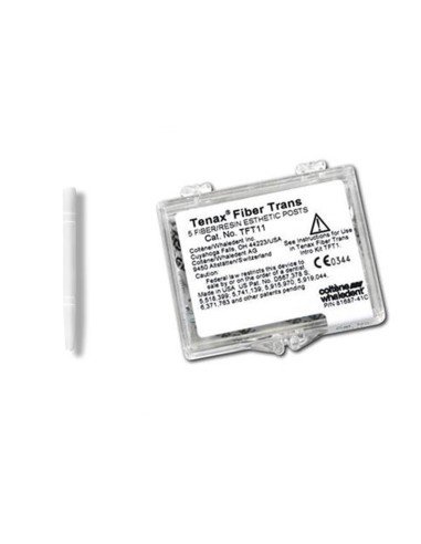 Tenax FiberTrans Pernos Fibra Translúcida, Cónico .04 Reposición 5 uds Coltène