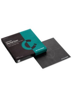 Dique de Goma HySolate Latex Negro con Preimpresión, Grueso, 36u Hygenic