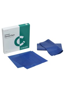 Dique de Goma HySolate Latex Dental Dam Infantil Medio 127x127mm 52 láminas Coltène