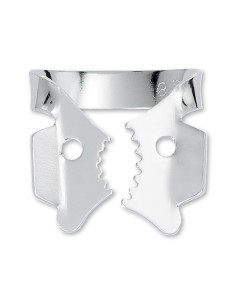 Clamp Tiger 12A Mordaza Dentada con alas, Hygenic