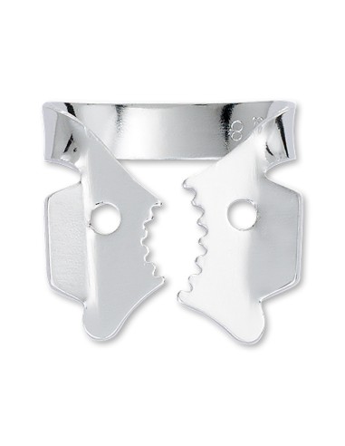 Clamp Tiger 12A Mordaza Dentada con alas, Hygenic