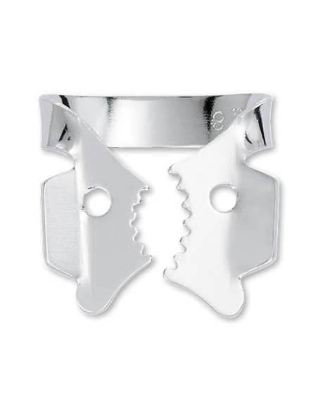 Clamp Tiger 12A Mordaza Dentada con alas, Hygenic