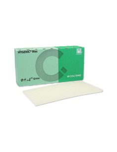 Ortho Tray Wax Strips Cera Blanda y Pegajosa Blanca 48 barritas Hygenic 2