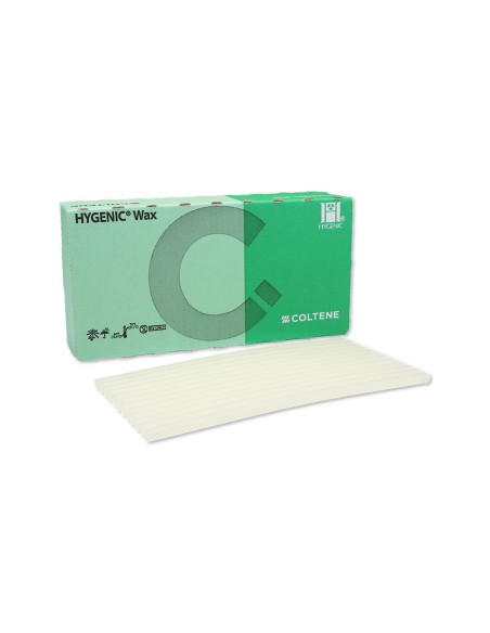 Ortho Tray Wax Strips Cera Blanda y Pegajosa Blanca 48 barritas Hygenic
