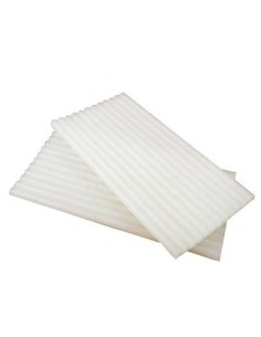 Ortho Tray Wax Strips Cera Blanda y Pegajosa Blanca 48 barritas Hygenic