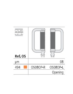 Ortho-Strips Opener One Side Tiras Oscilantes Diamantadas Una Cara Reposición 3 uds Intensiv 2
