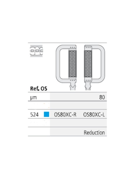 Ortho-Strips One Side Reducción Tiras Oscilantes Diamantadas Una Cara Reposición 3 uds Intensiv