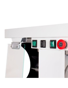 Box de Pulido, Luz LED, Extractor Regulable, Sin Aspiración Bader 2