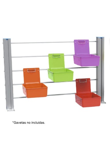 Estantería Porta Gavetas Colgantes Max Work Bader