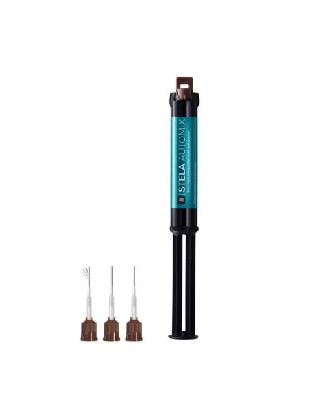 Stela Automix Composite Autopolimerizable Jeringa Reposición 8g SDI