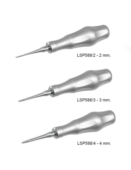Luxador Recto LiquidSteel Passion 2mm - 3mm o 4mm Ergonómico Carl Martin