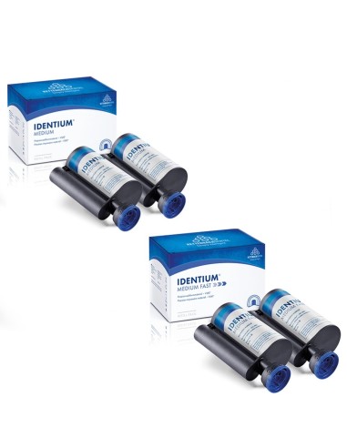 Identium Medium Registro Mordida 2 cartuchos 5:1 380ml.