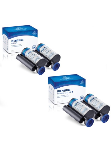 Identium Medium Registro Mordida 2 cartuchos 5:1 380ml.