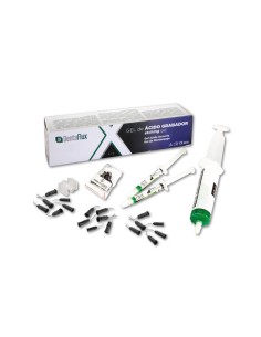 Gel Grabador Verde Ácido Fosfórico 37% Jeringa Jumbo 50 ml Dentaflux