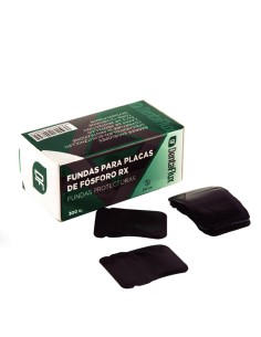 Fundas Placas Rx Fósforo Vista Scan Tamaño 2, Transparentes, Caja 300 uds Dentaflux