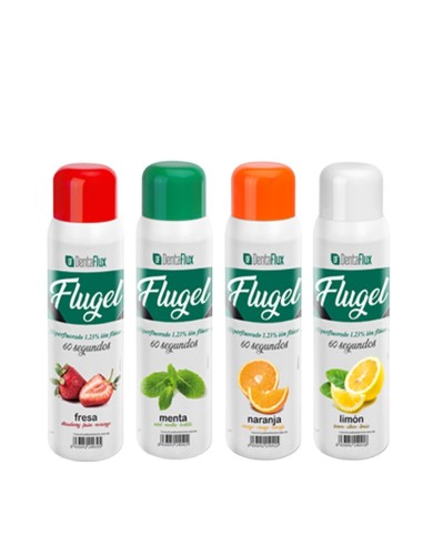 Flugel Fluor Gel Hiperfluorado Tixotrópico Botella 1 Litro Dentaflux