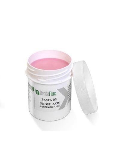 Pasta para Profilaxis, Abrasividad Media, Fresa Bote 120gr Dentaflux