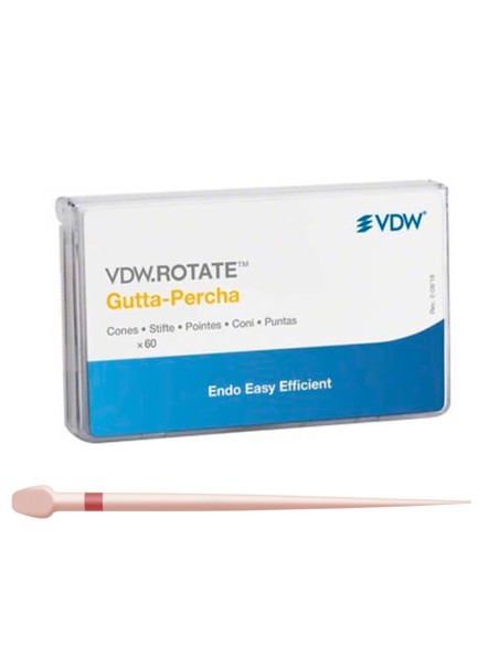 VDW.Rotate Guttapercha 28mm Conicidad .04 Caja 60 unidades VDW - Zipperer
