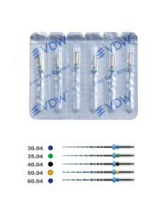 Limas NiTi VDW.Rotate Modelado Canales Grandes 21mm .04 Blister 6 uds Estériles VDW - Zipperer 2