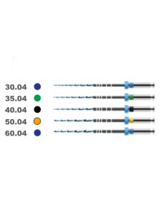 Limas NiTi VDW.Rotate 25mm .04 Modelado Canales Grandes Blister 6 uds Estériles VDW - Zipperer 2
