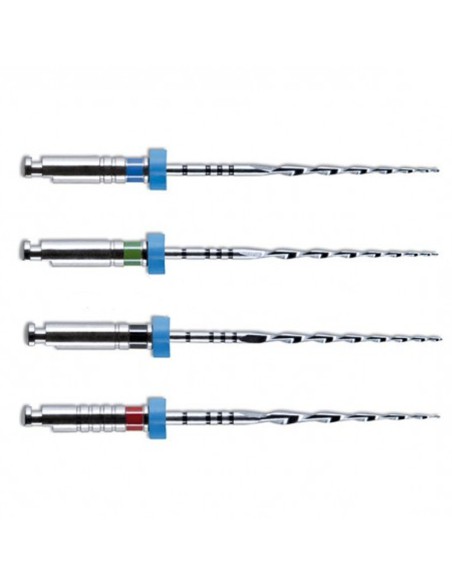 Limas MTWO NiTi Serie Adicional 31mm Parte Activa 25mm Surtido Estériles Blister 4 uds VDW - Zipperer