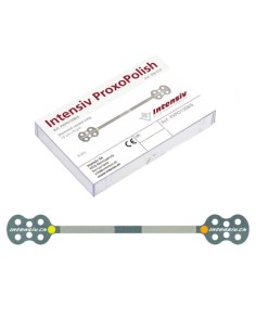 Proxopolish Tira Diamantada Metálica, 1 Cara, 15μm - 8μm Caja 6 unidades Intensiv 2