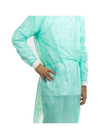 Bata Hidrorepelente NO Estéril para Paciente 10 uds.