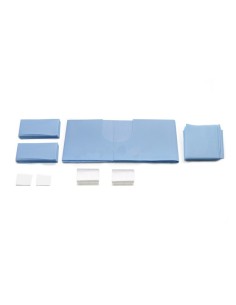 Set Protección Cirugía Estéril 4 Tallas + 2 Fundas Alle Dental