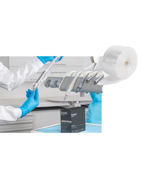 Funda Protectora Para Turbina 4,5x45cm Rollo 250 uds Alle Dental