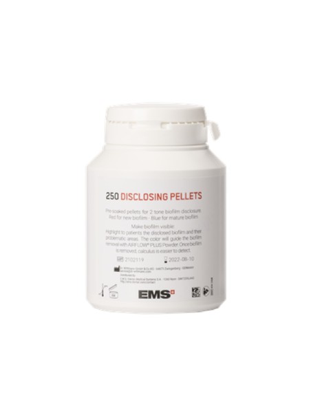 Biofilm Discloser Revelador de Placa Bote 250 unidades EMS Dental