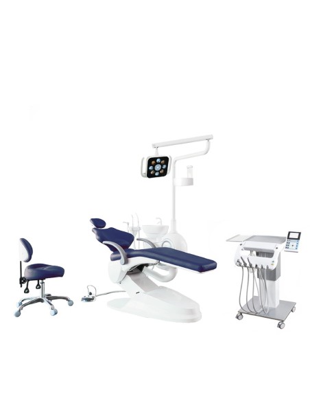 Unidad Dental Trekc M9 Cart con Carrito Quirúrgico Bader