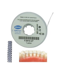 Rollo de Alambre Trenzado Plano para Splinting Leone