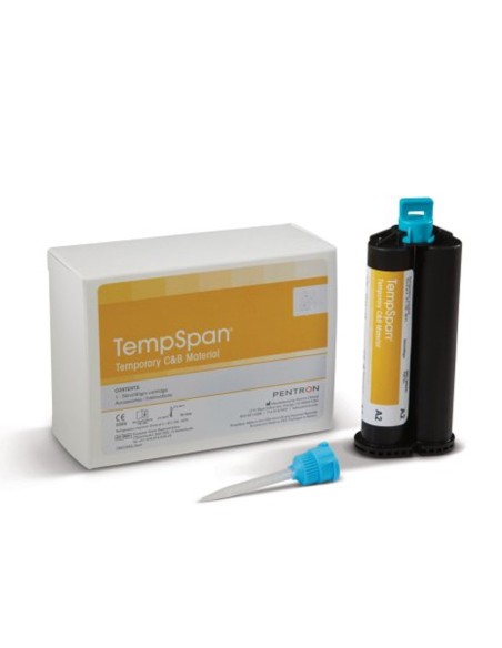 Tempspan C&B Composite para Coronas y Puentes Provisionales Cartucho 50ml Pentron