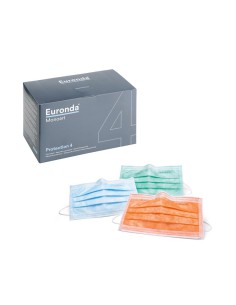 Mascarillas Monoart Protection 4 Capas Tipo IIR 50 Unidades