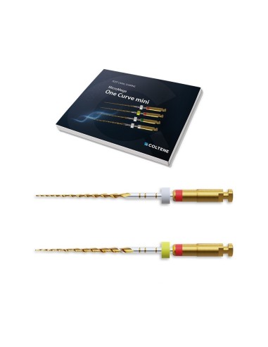 Limas Ni-Ti B5 One Curve Mini Sterile N 25 21mm Conformado Conicidad 4% o 6% Caja 5 uds MicroMega Coltène