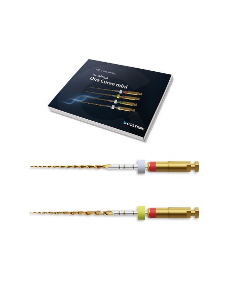 Limas Ni-Ti B5 One Curve Mini Sterile N 25 21mm Conformado Conicidad 4% o 6% Caja 5 uds MicroMega Coltène