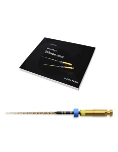 Limas Ni-Ti B5 2Shape Mini TS1 25/.04 Conformado Caja 5u MicroMega Coltène