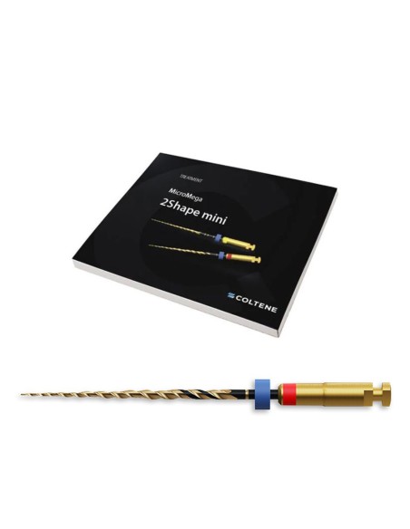 Limas Ni-Ti B5 2Shape Mini TS2 Classic 25/.06 Conformado 5u MicroMega Coltène